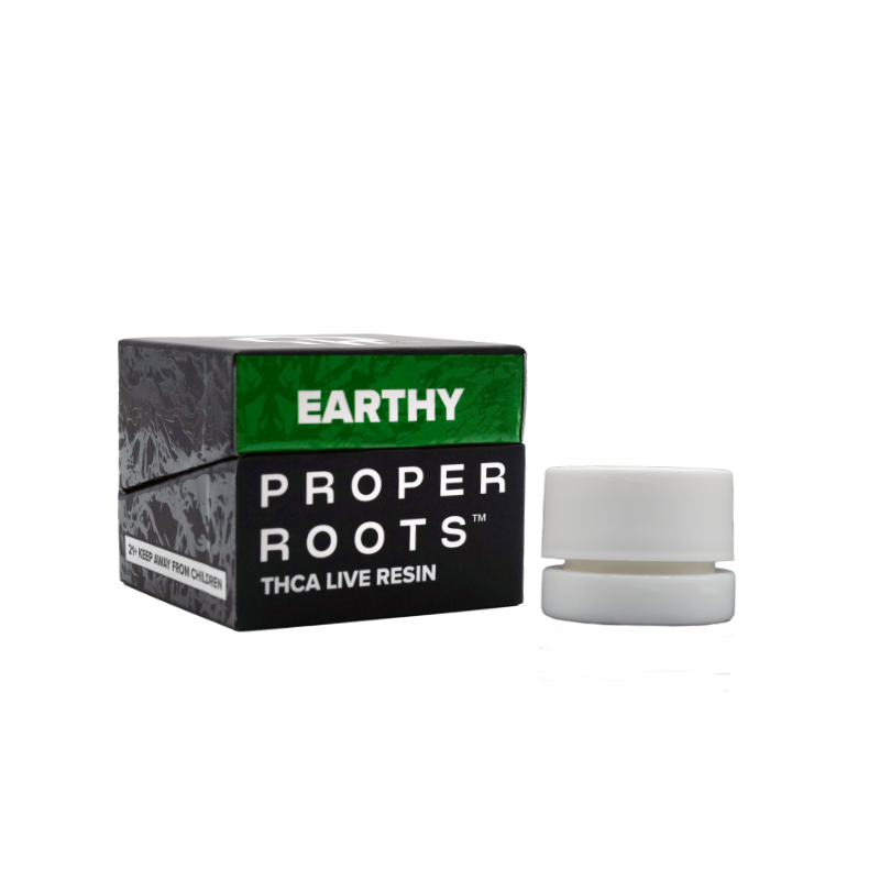 PRE-ORDER: Proper Roots THCA Live Resin Badder 1G (Case of 6) / EARTHY: (I) Northern Lights